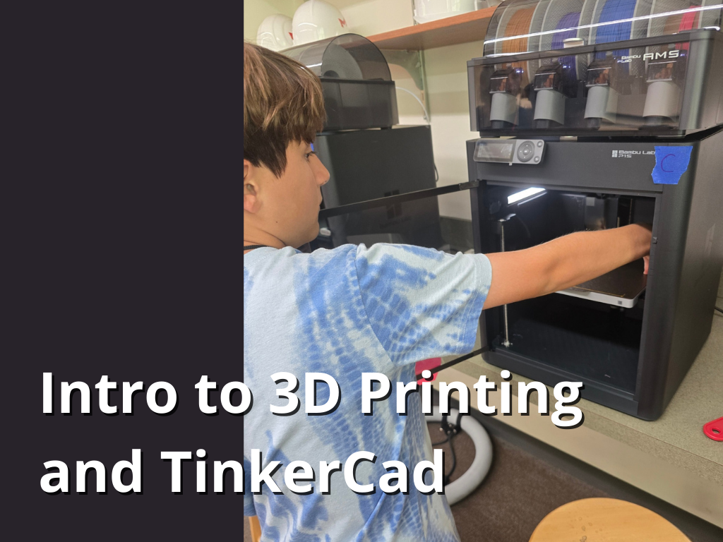 Intro to 3D Printing and TinkerCad