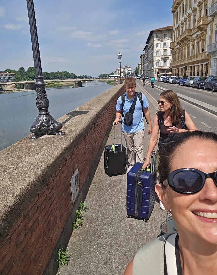 Lots of walking!
