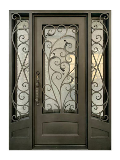 Iron door