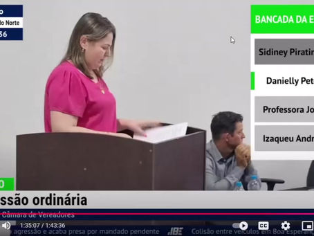 4ª Sessão Ordinária da Câmara Municipal de Boa Esperança do Norte
