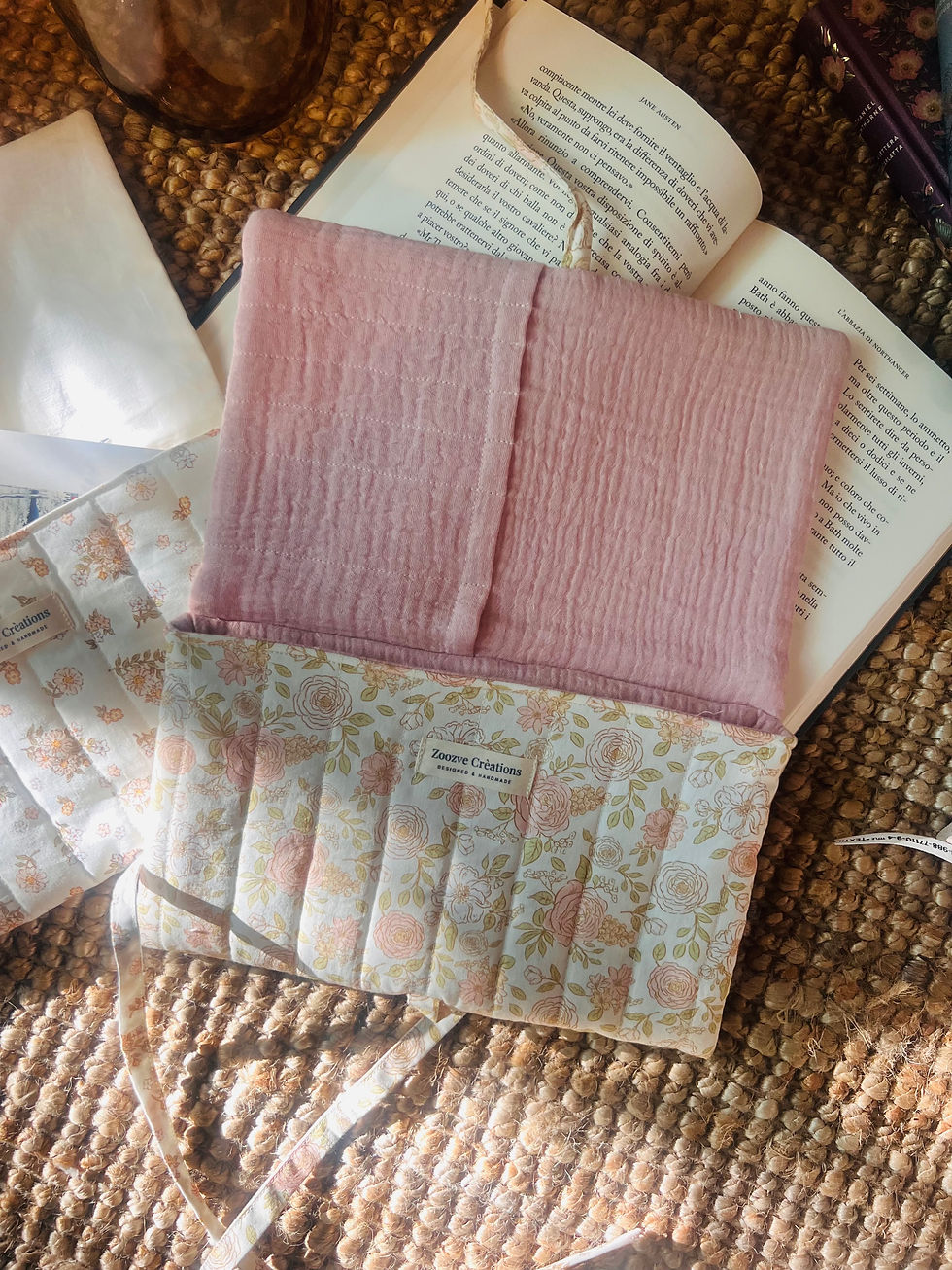 Miniature : Je crée ma pochette pour livres