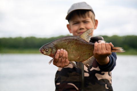 Catch fish right from our dock!