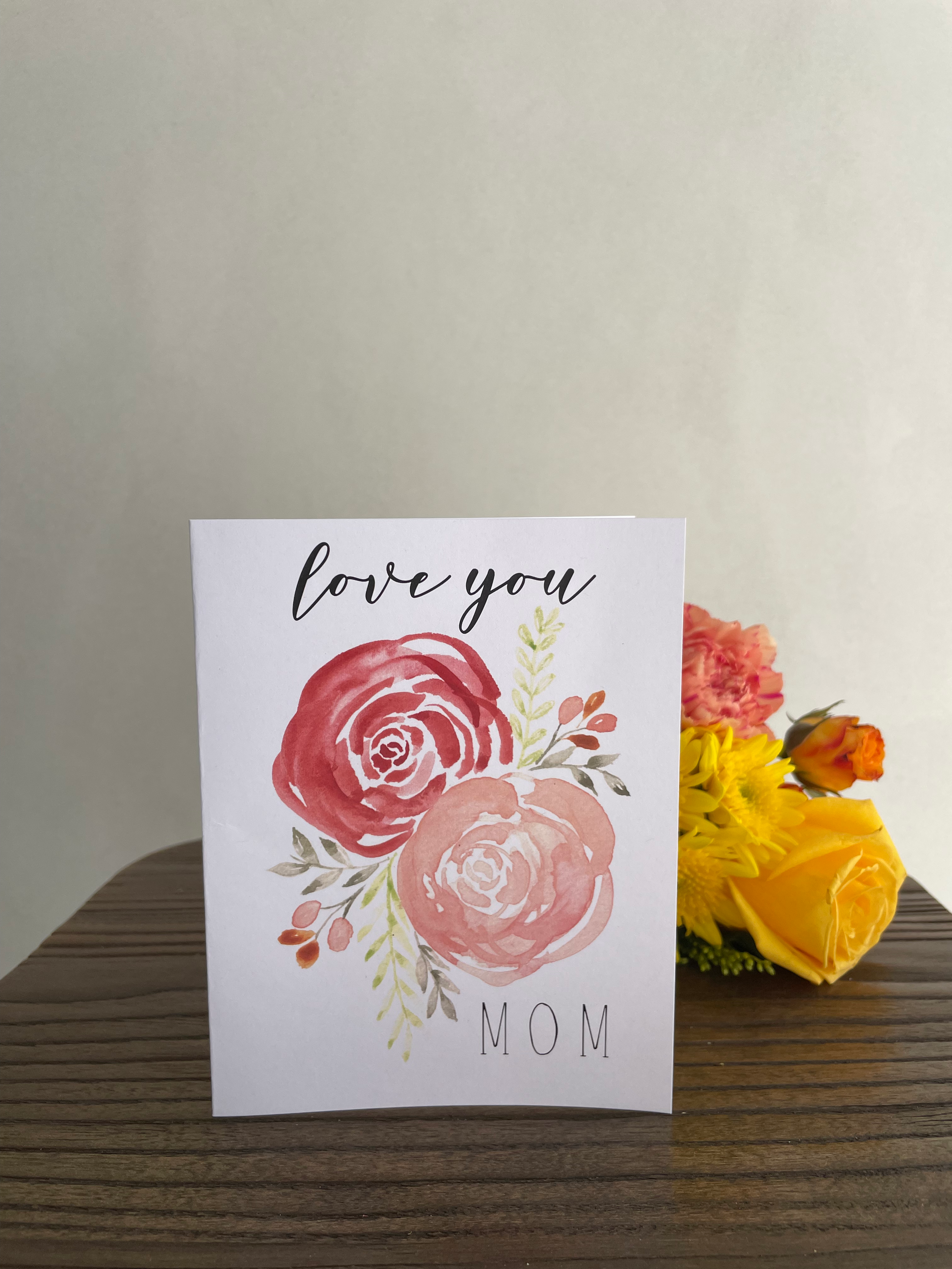 Love You Mom Card