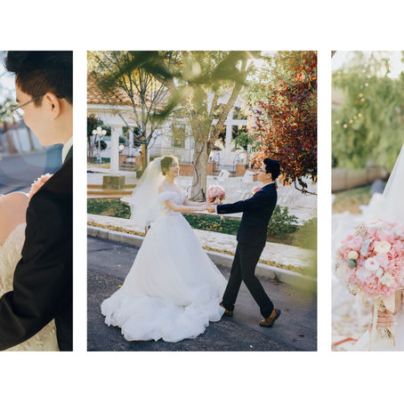 Effortless hair and makeup for a modern Vegas elopement