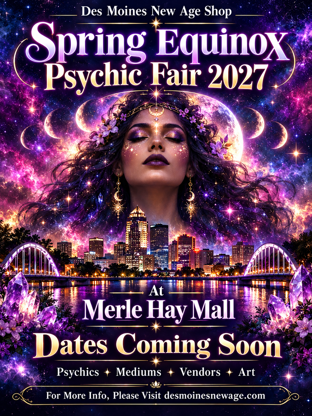 Spring Equinox Psychic Fair vendor Booth (10x10) 2027
