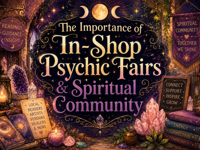 The Importance of In-Shop Psychic Fairs & Spiritual Community
