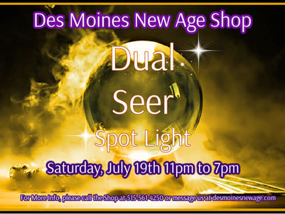 Dual Seer Spotlight , This Saturday at the Shop!!!!