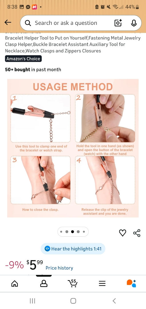 Thumbnail: Bracelet helper