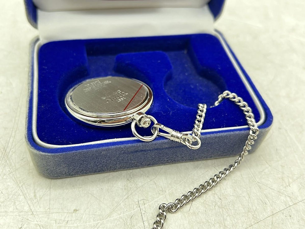 Thumbnail: 1997 JDM Rotary Engine Mazda Pocket Watch Made in Japan