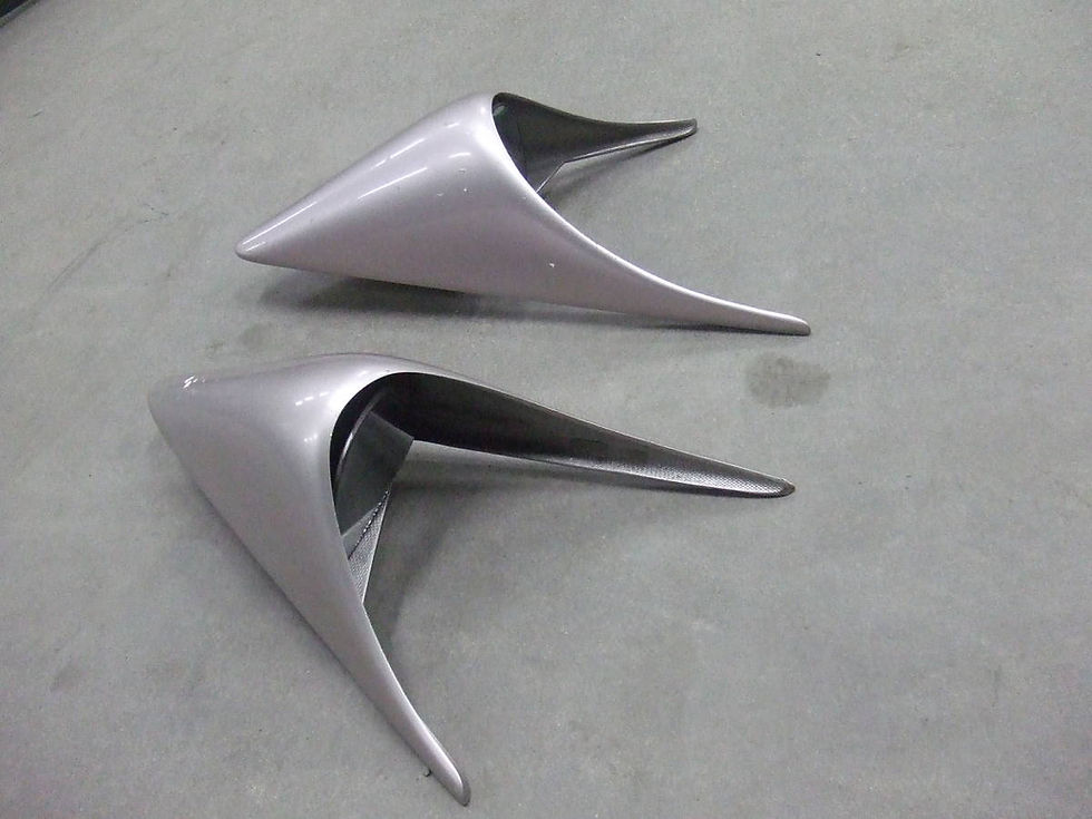 Thumbnail: Good Condition RE Amemiya side mirrors for RX7 FC