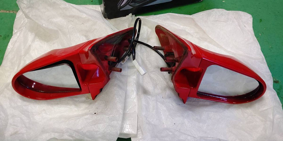 Thumbnail: Pre-owned JDM Ganador Electric Power Mirrors for RX7 FC Made in Japan