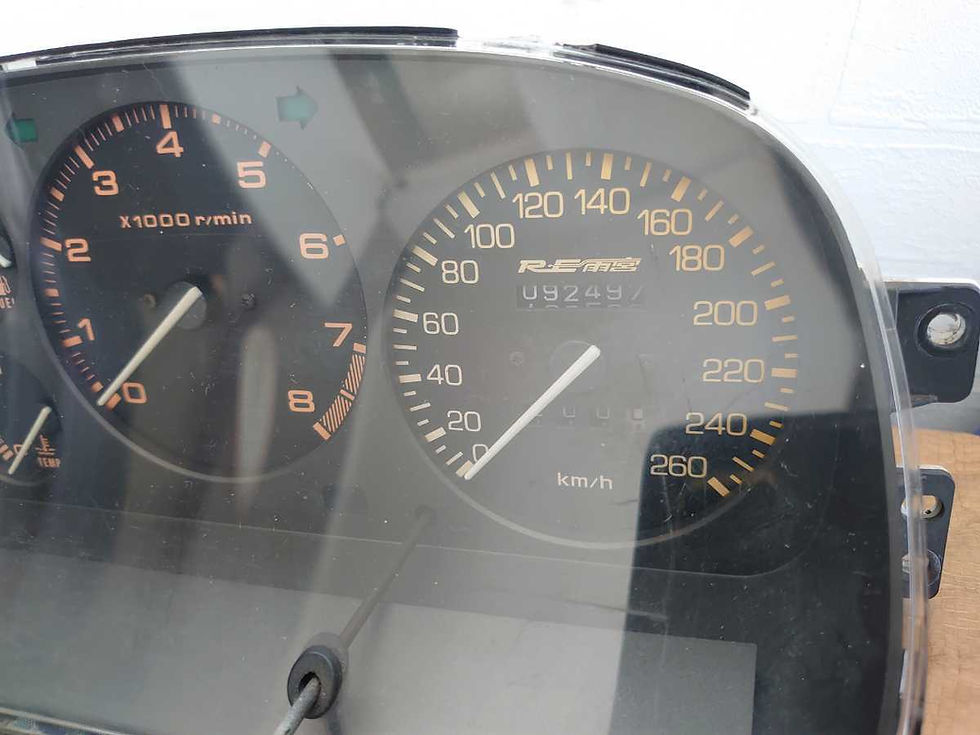 Thumbnail: RE Amemiya 260kmh oem cluster gauge for 1989-1991 Mazda RX7