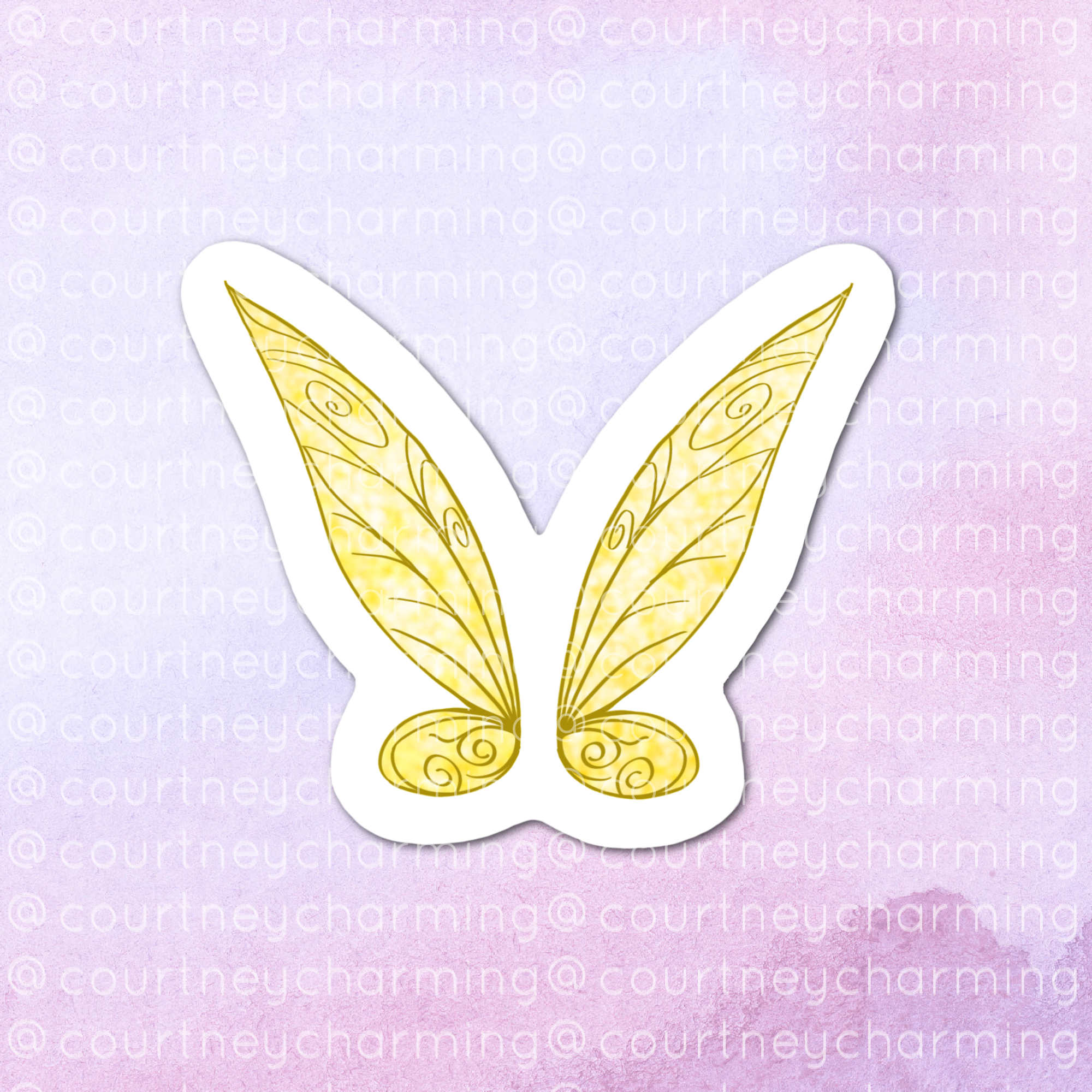 Iridessa Fairy Wings Sticker