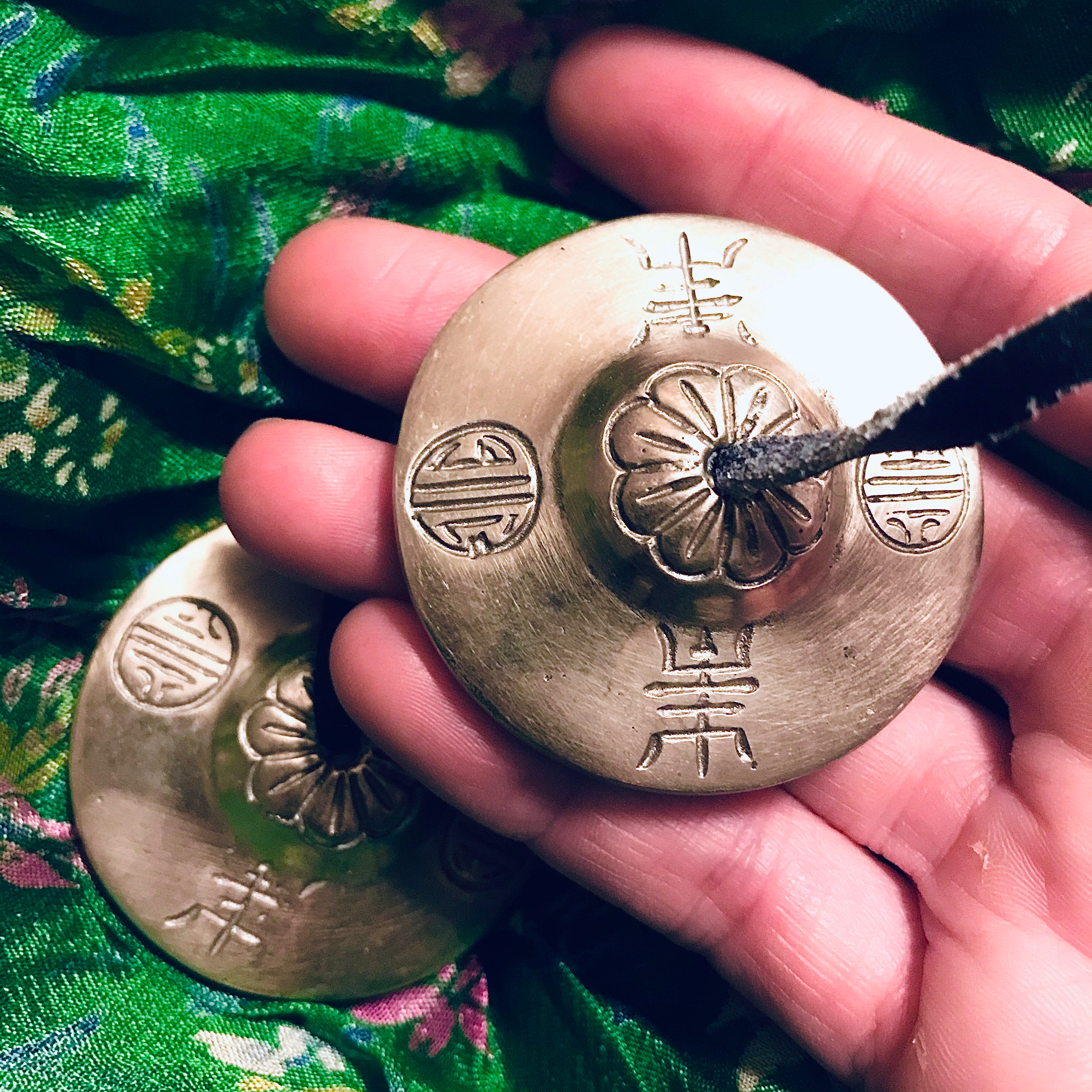 Tingshas  Tibetaines - cymbales petits