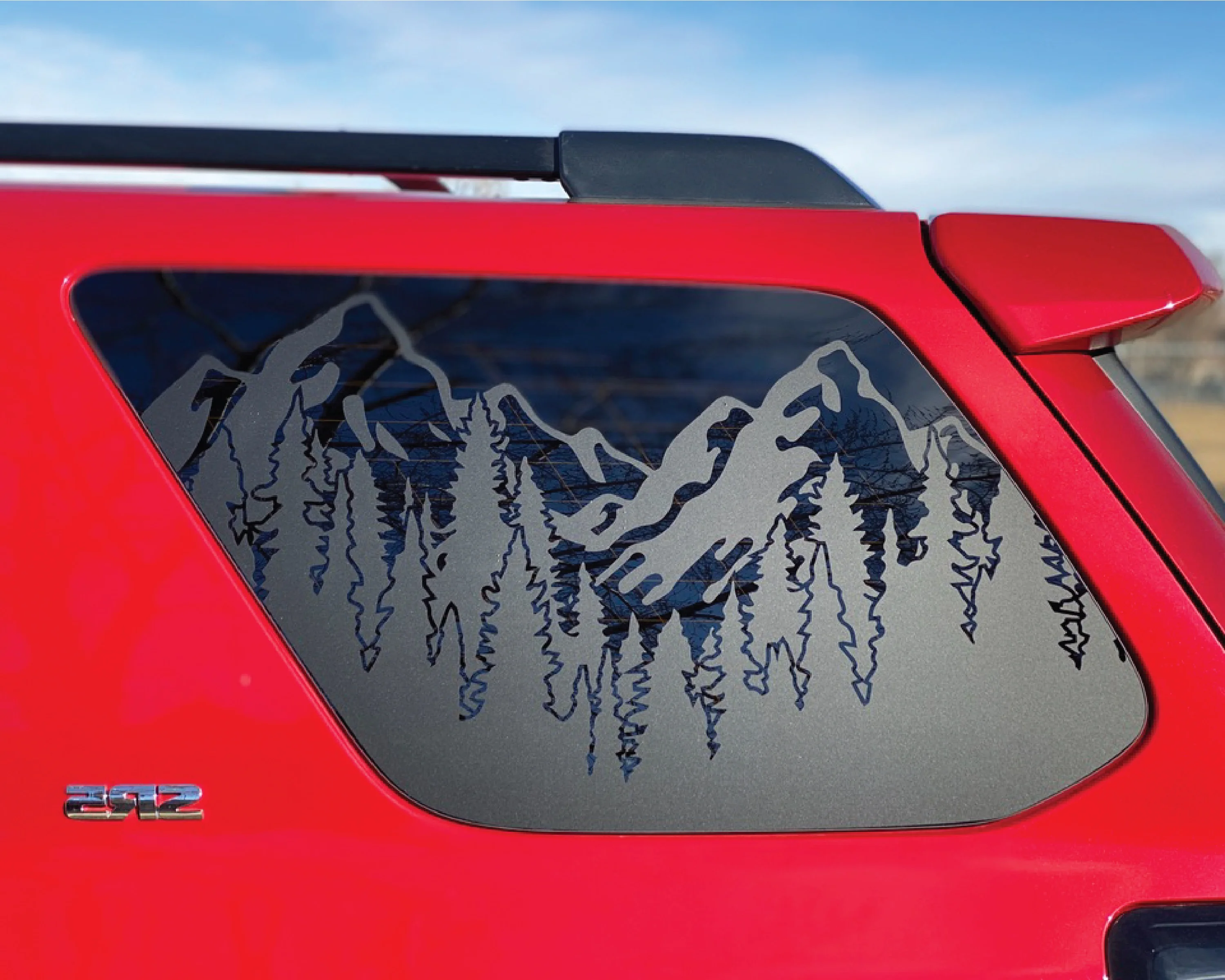 Ostler Peak PrezisionCut® Vinyl Window Decal for Toyota 4Runner