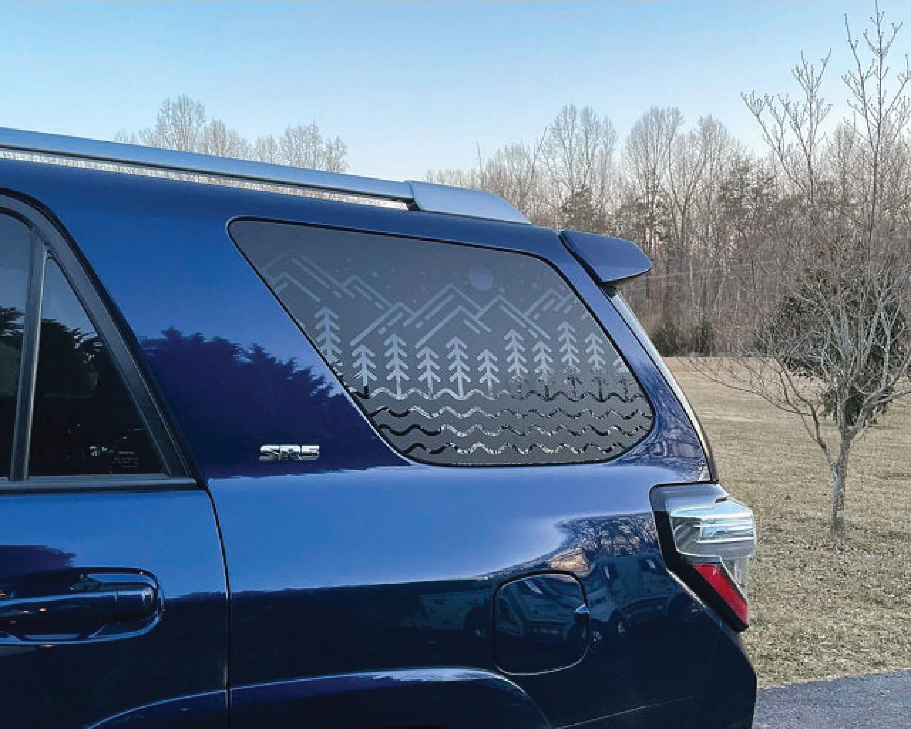 Nature Simplified PrezisionCut® Vinyl Window Decal for Toyota 4Runner