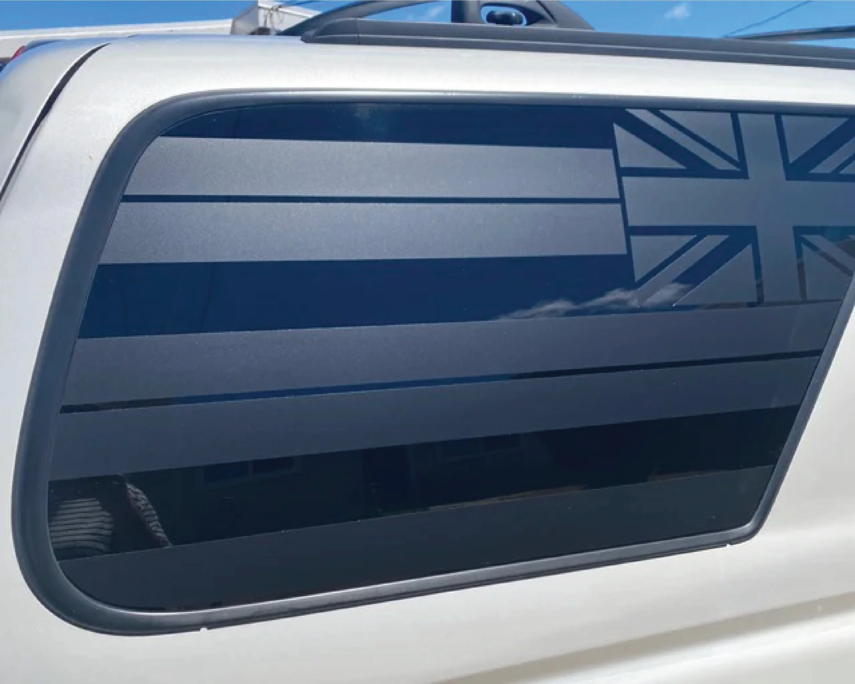 Thumbnail: Hawaiian Flag PrezisionCut® Vinyl Window Decal for Toyota 4Runner