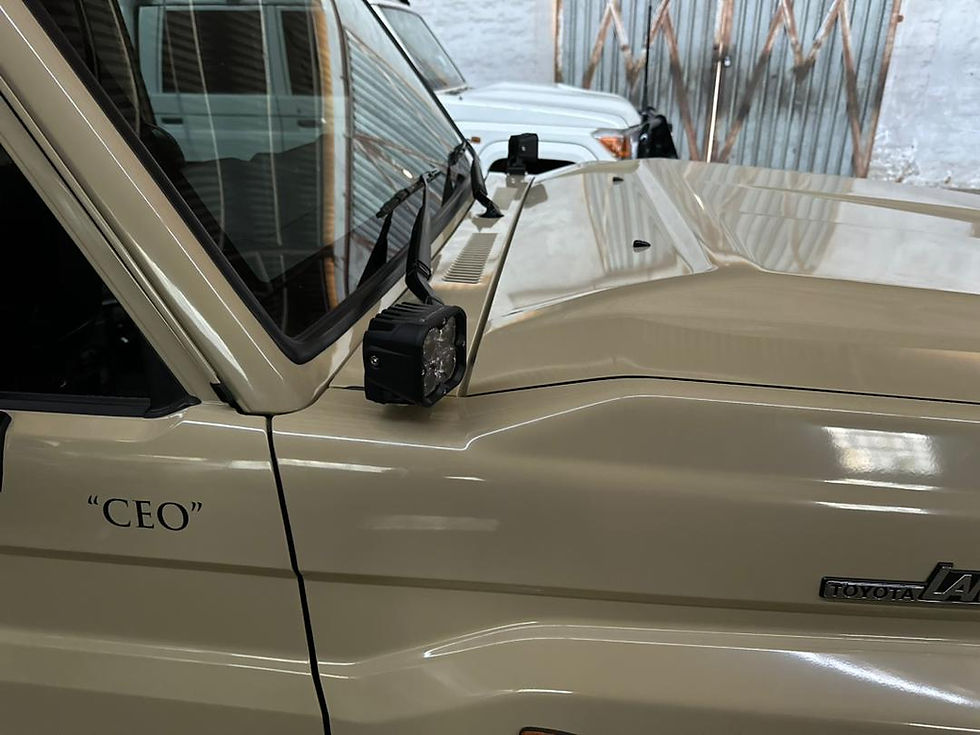 Thumbnail: Land Cruiser 70 Series Ditch Light Bracket (Pair)