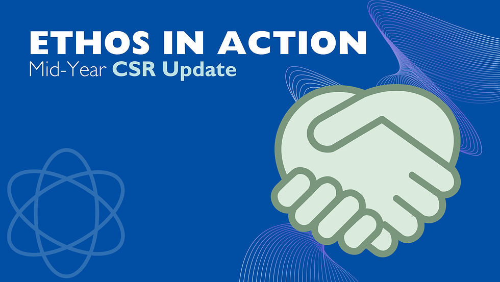 ETHOS Event Collective's Year-to-Date Progress in CSR