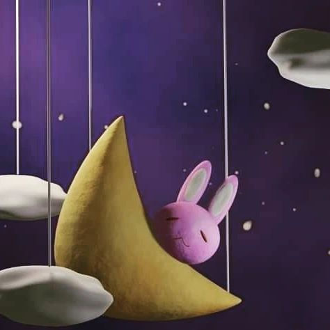 おやすみウサギ