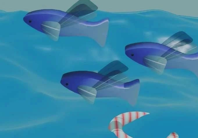トビウオたち