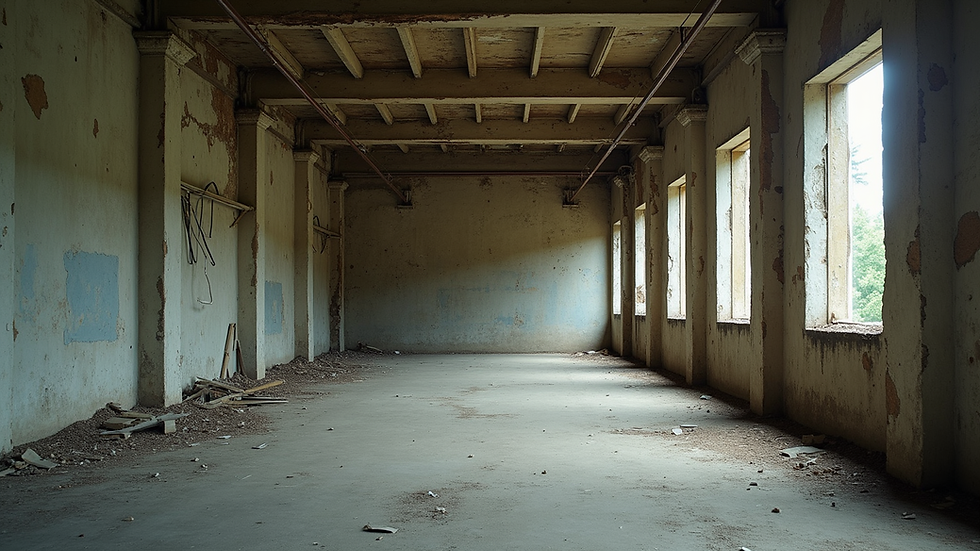 Photographies des lieux abandonnés : Mille Issues