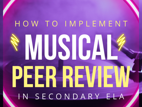 How to Implement Musical Peer Review