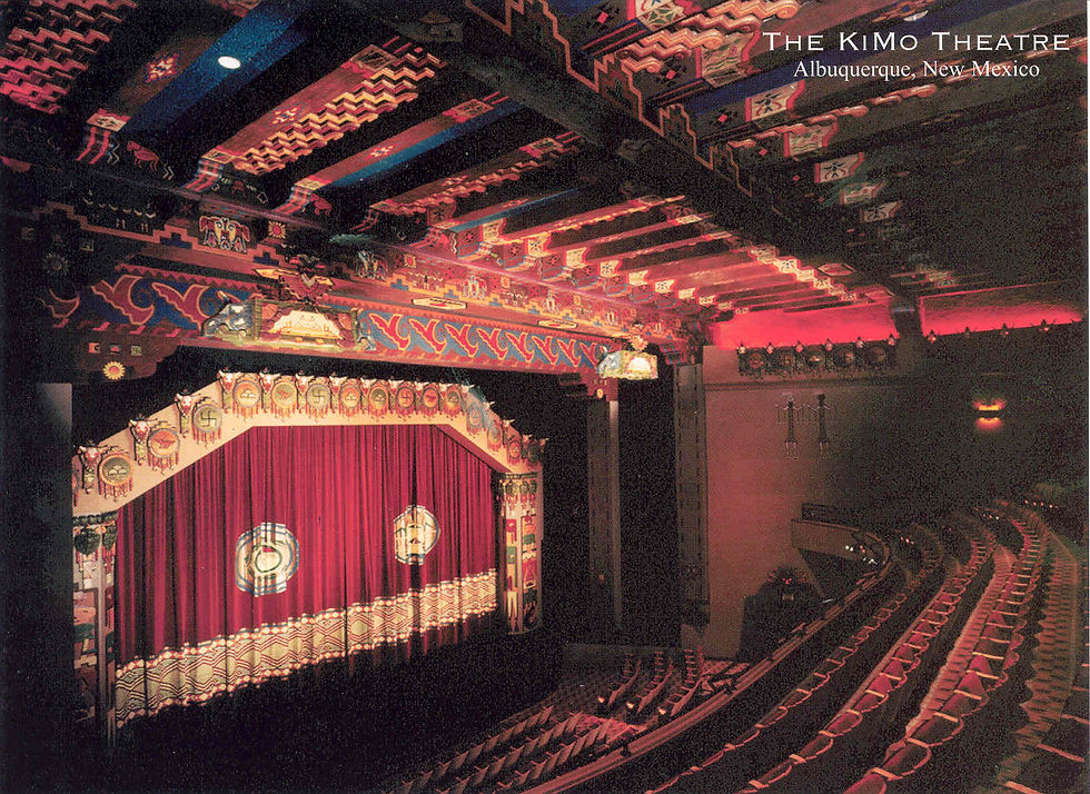 KiMo Theater Stage