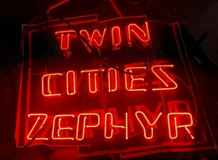 A 'SIGN ' OF A GREAT TRAIN AND RAILCAR