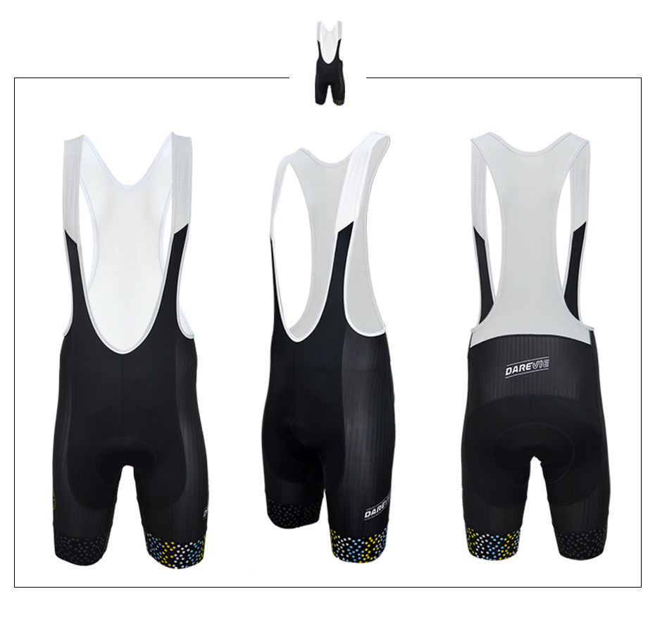Thumbnail: Darevie cycling suit set Pro team quick dry cycling jersey with 3D shockproof pa