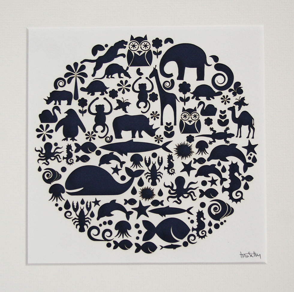 Thumbnail: Animal Circle Paper Cut