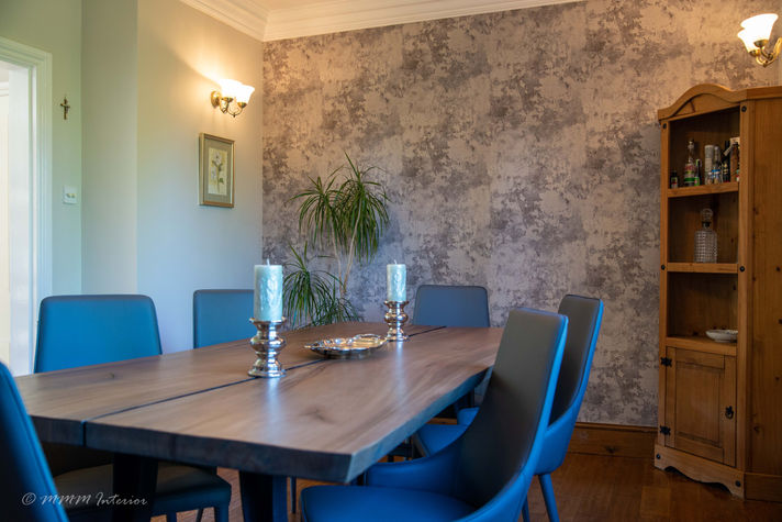 Victorian style house dining room interior design