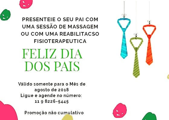 Promoção do dias dos pais