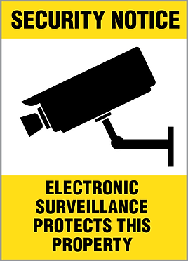Security Sign