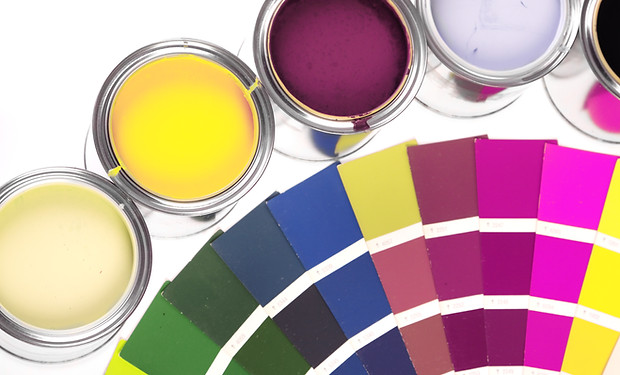 Paint Pots and Color Wheel