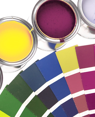 Paint Pots and Color Wheel