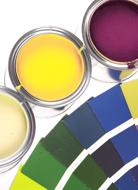 Paint Pots and Color Wheel