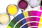 Paint Pots and Color Wheel