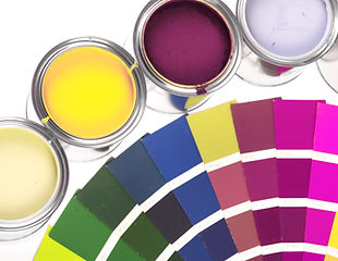 Paint Pots and Color Wheel