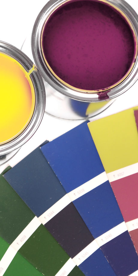 Paint Pots and Color Wheel
