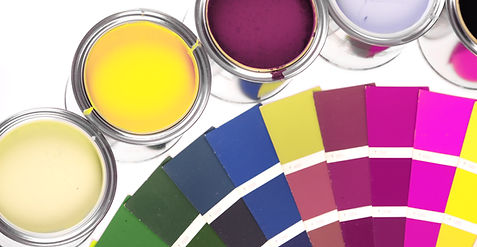 Paint Pots and Color Wheel