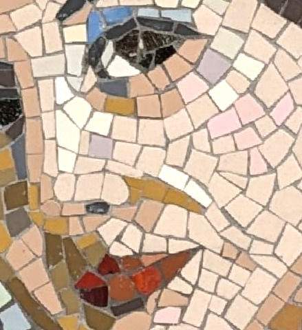 Self Portrait with JB (detail)