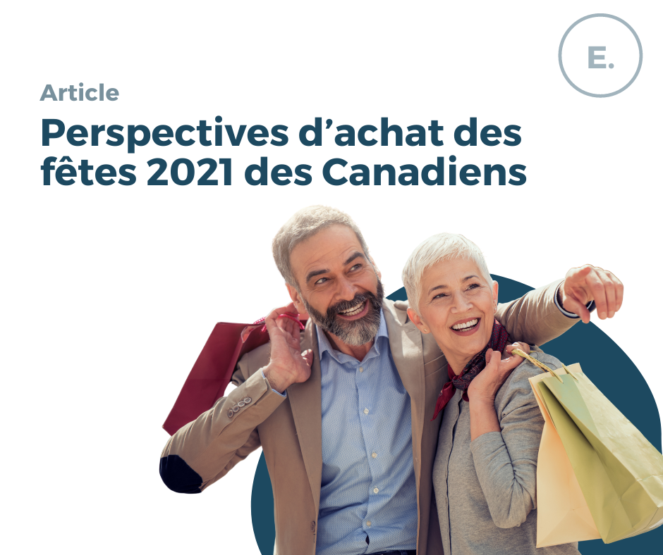 Comment les générations feront leurs achats des Fêtes.