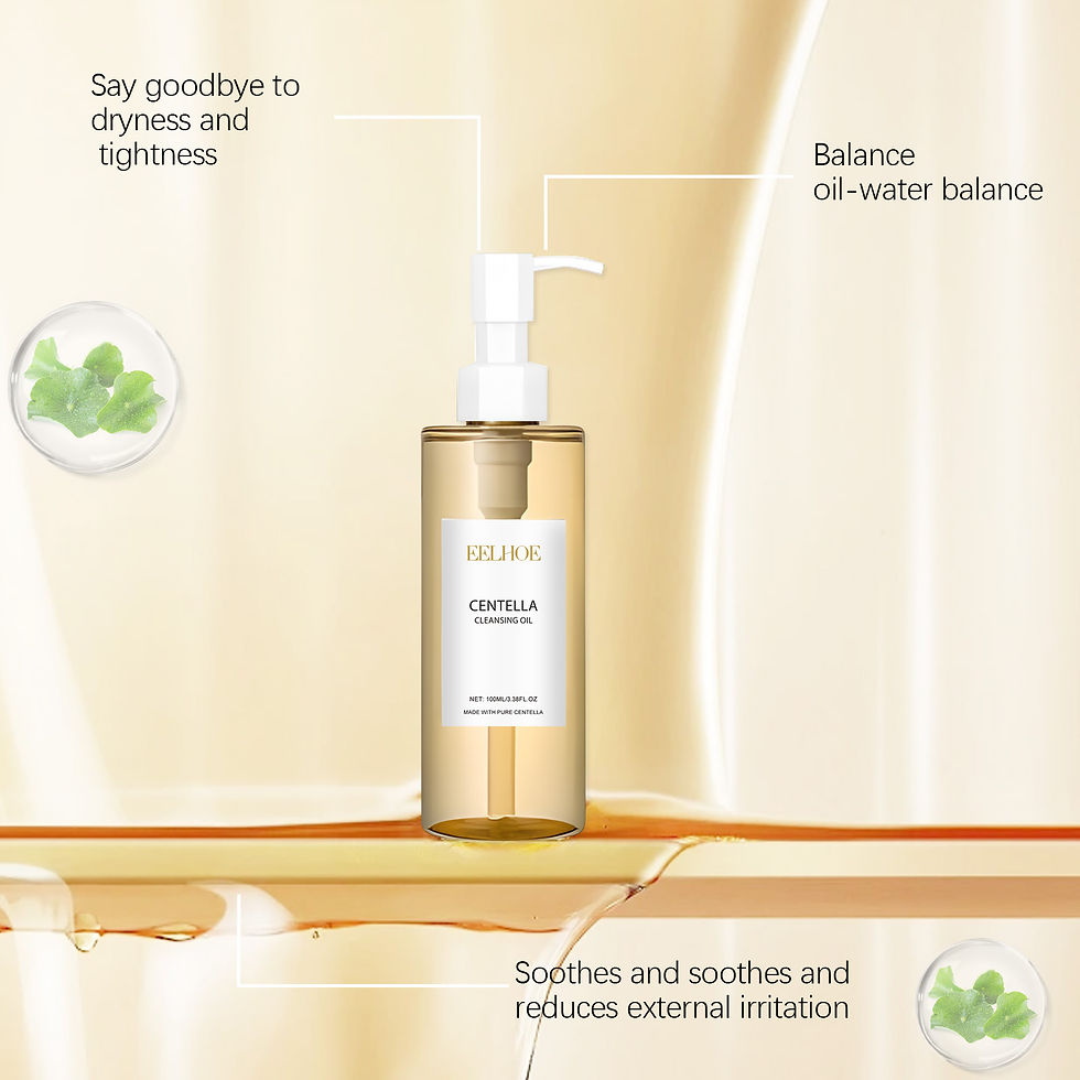 Miniatura: Óleo de Limpeza de Centella Demaquilante Limpeza Facial Suave Hidratante Vitamin