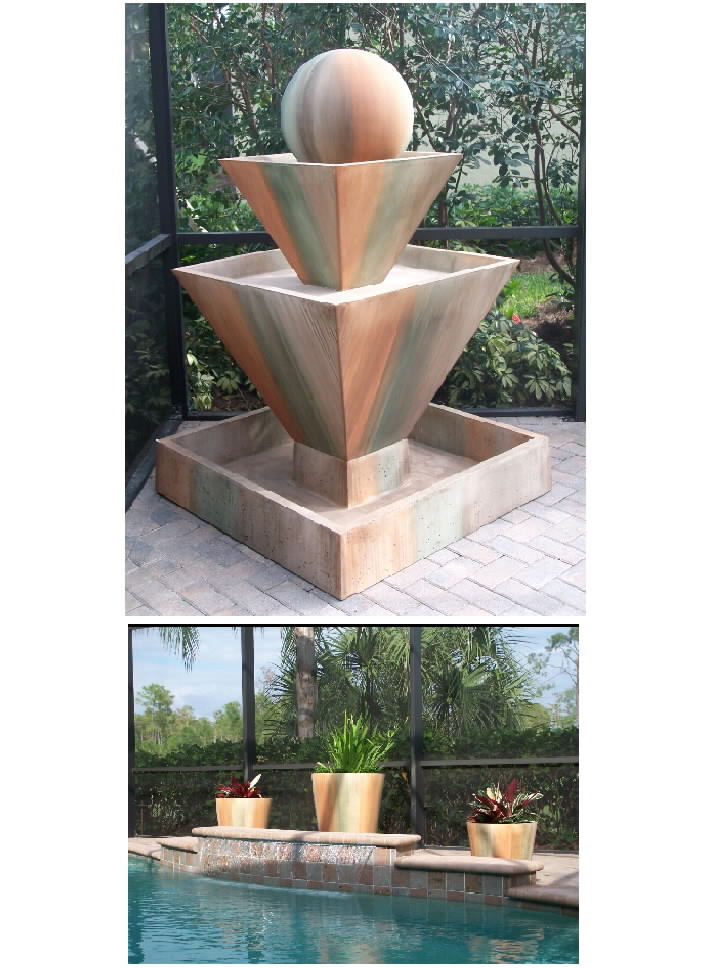 JXC Landscaping Pots / Fountains