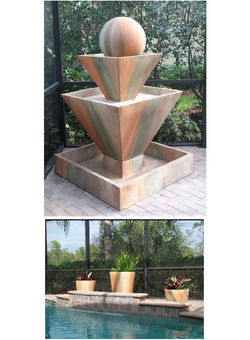 JXC Landscaping Pots / Fountains