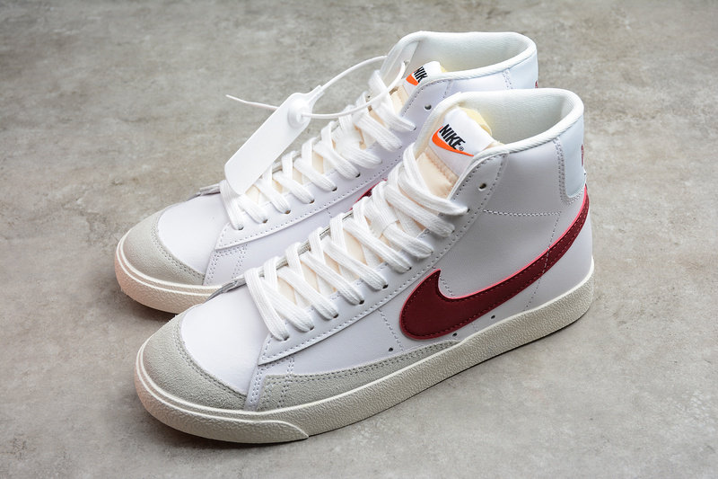 blazer mid brick red