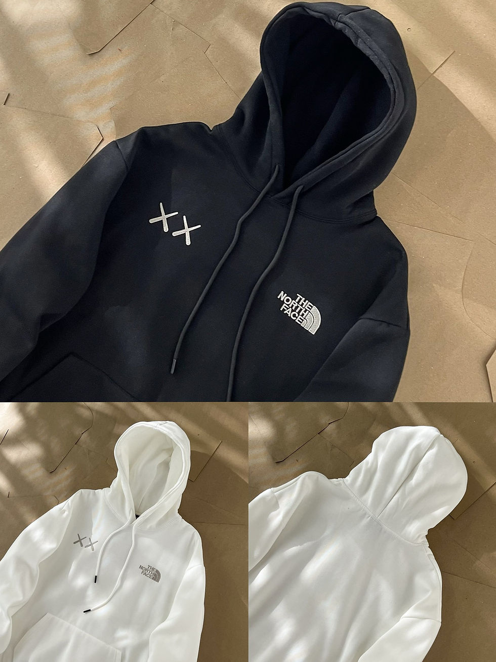 Thumbnail: The North Face x Kaws - Casual Hoodie Black / White