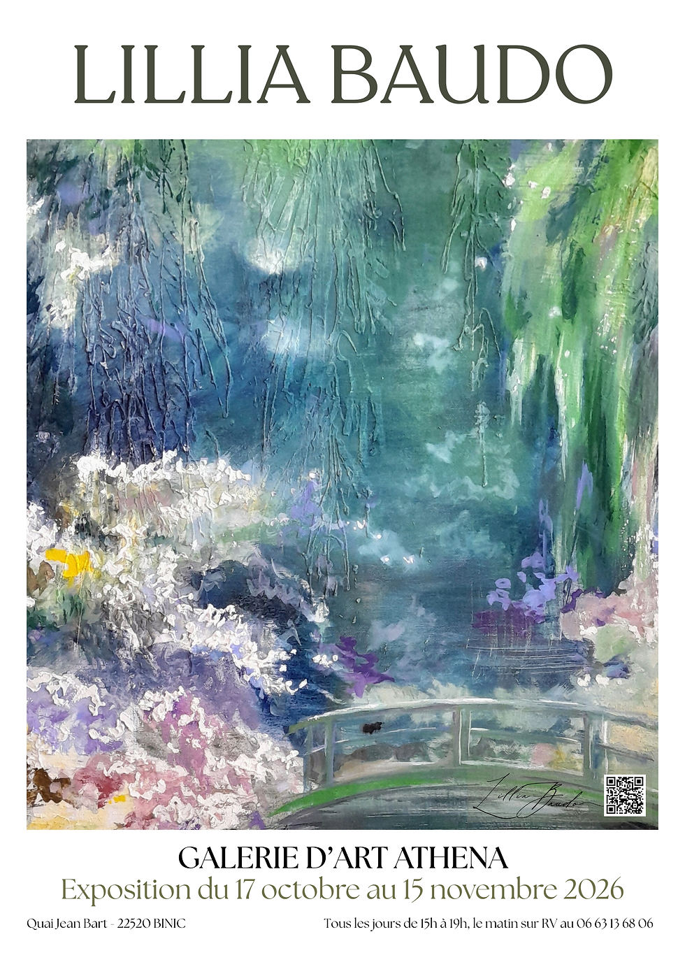 Exposition à la galerie d'art Athéna