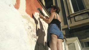 Création d'une fresque, Marseille